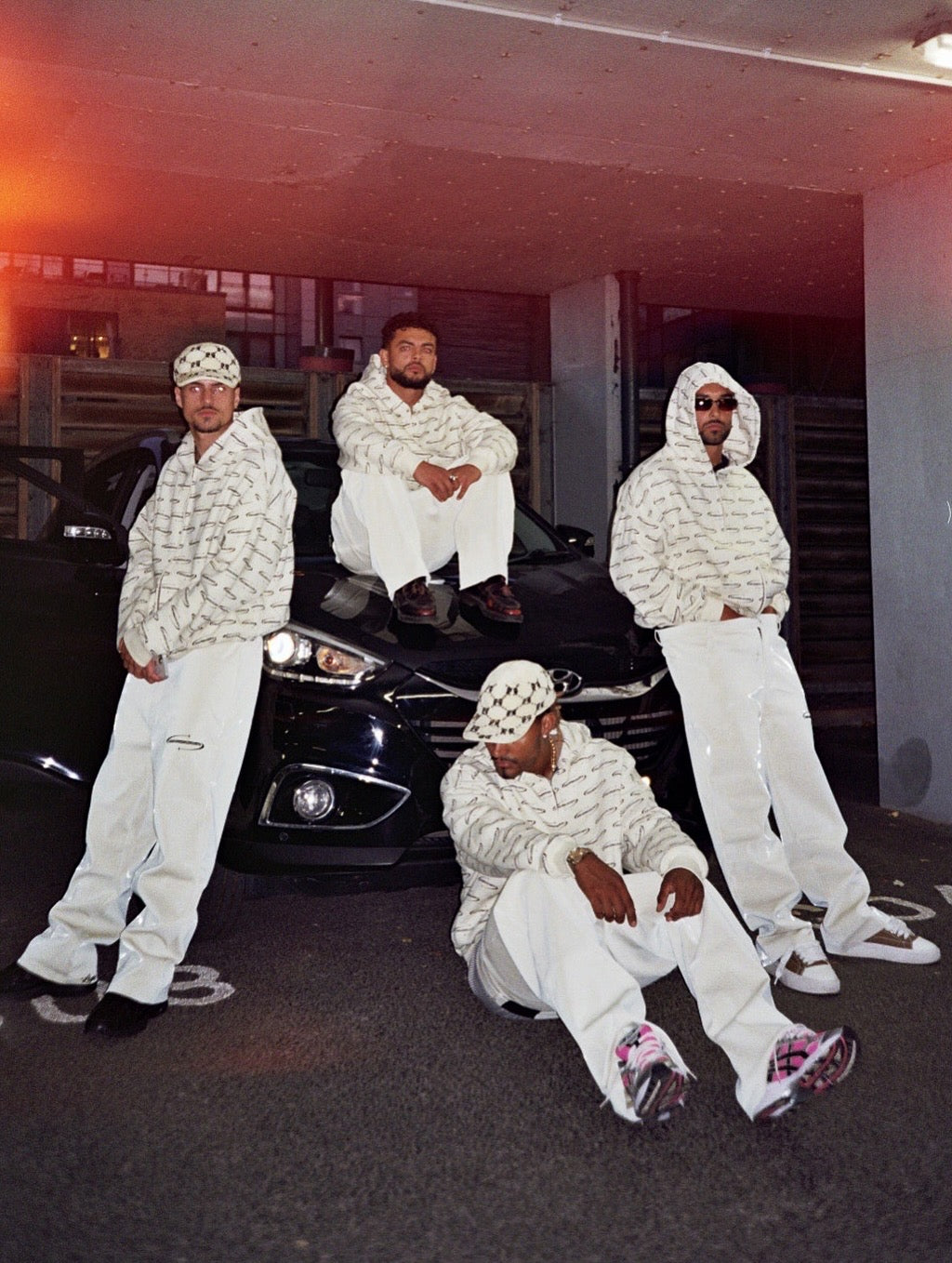 Monogram Hoodie (cream)