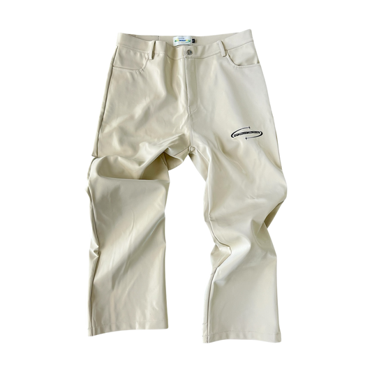 Metallic Pants (Cream)