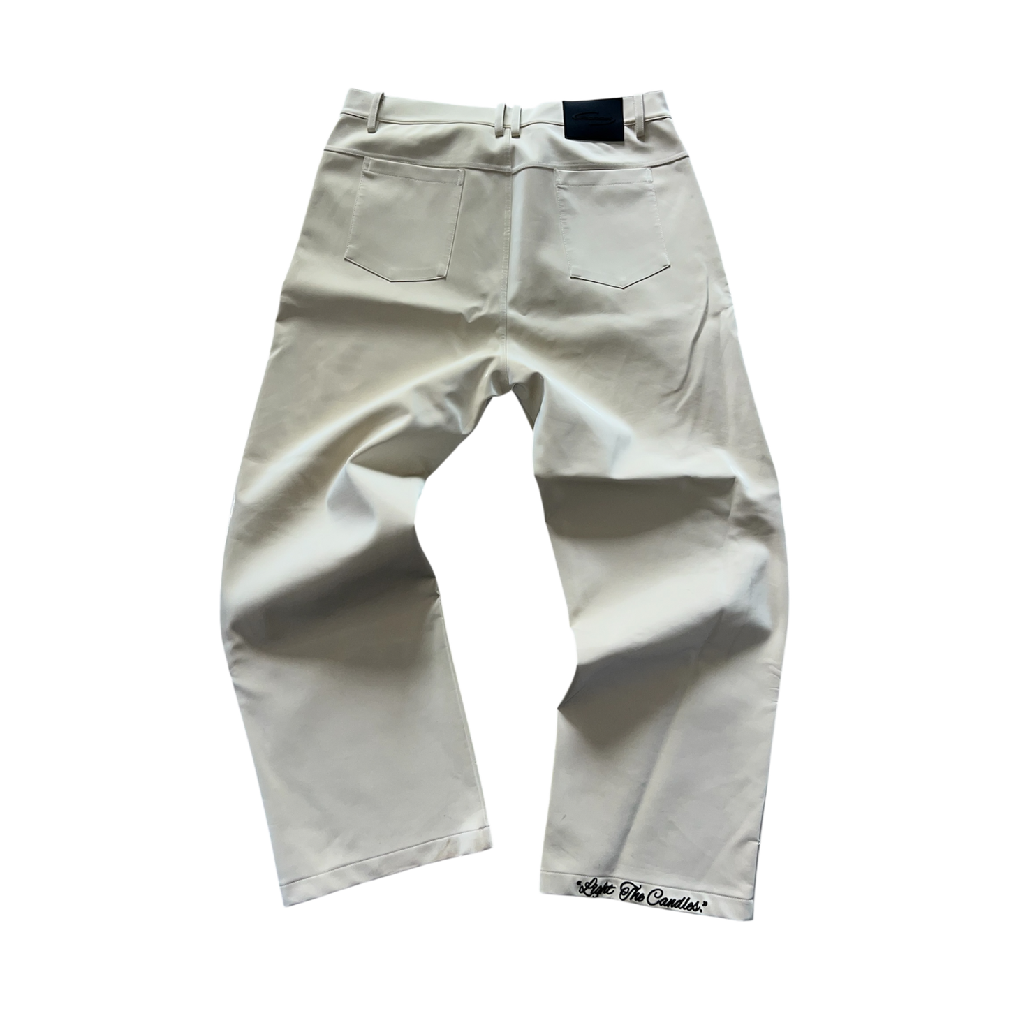 Metallic Pants (Cream)