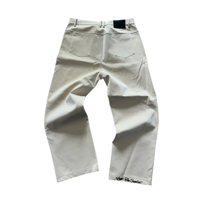 Metallic Pants (Cream)