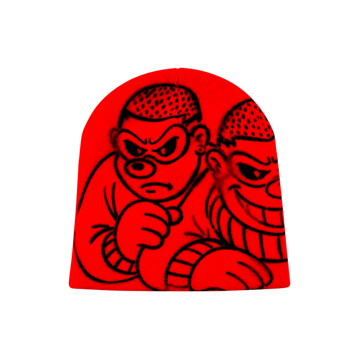 Three Bros Beanie (Red)