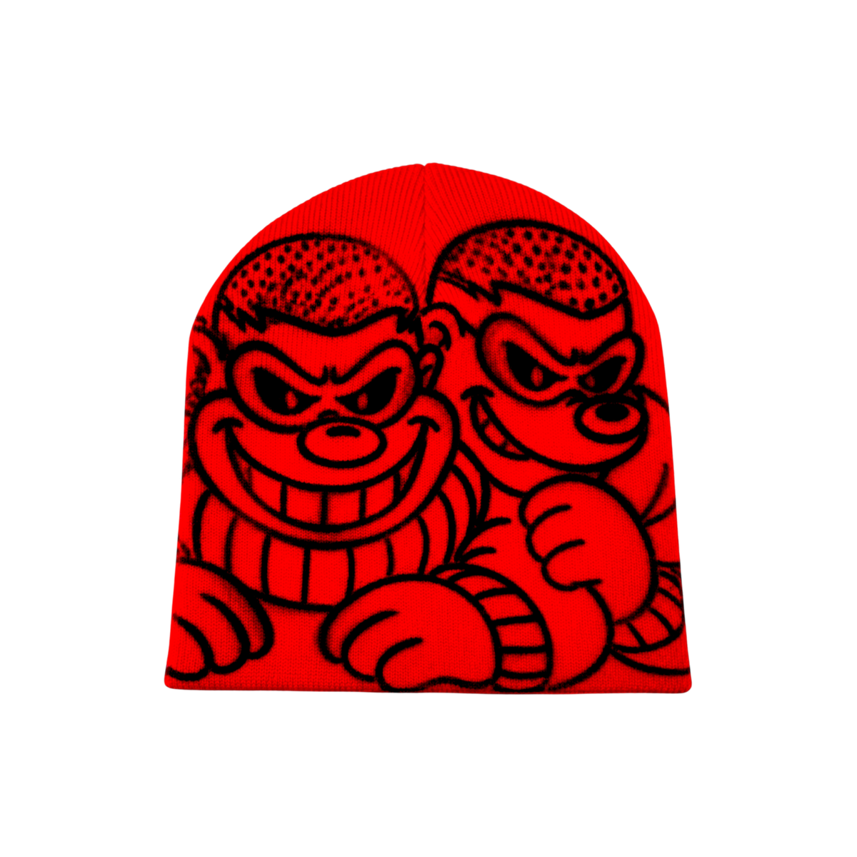 Three Bros Beanie (Red)
