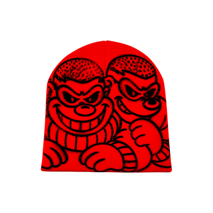 Three Bros Beanie (Red)